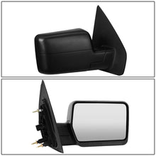 Load image into Gallery viewer, 04-14 Ford F-150 Right Manual Towing Mirror - Black