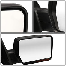 Load image into Gallery viewer, 2004-2014 Ford F-150 Right Towing Mirror Manual LED Signal Black