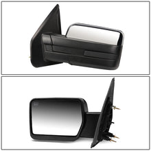Load image into Gallery viewer, 2004-2014 Ford F-150 Left Towing Mirror Manual Chrome