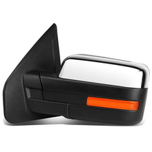 Load image into Gallery viewer, 04-14 Ford F-150 Left Towing Mirror Manual LED Amber Signal Chrome