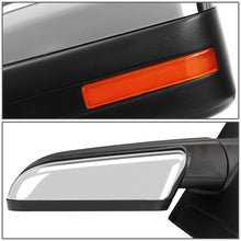 Load image into Gallery viewer, 04-14 Ford F-150 Left Towing Mirror Manual LED Amber Signal Chrome