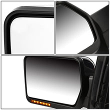 Load image into Gallery viewer, 04-14 Ford F-150 Left Towing Mirror Manual LED Amber Signal Chrome