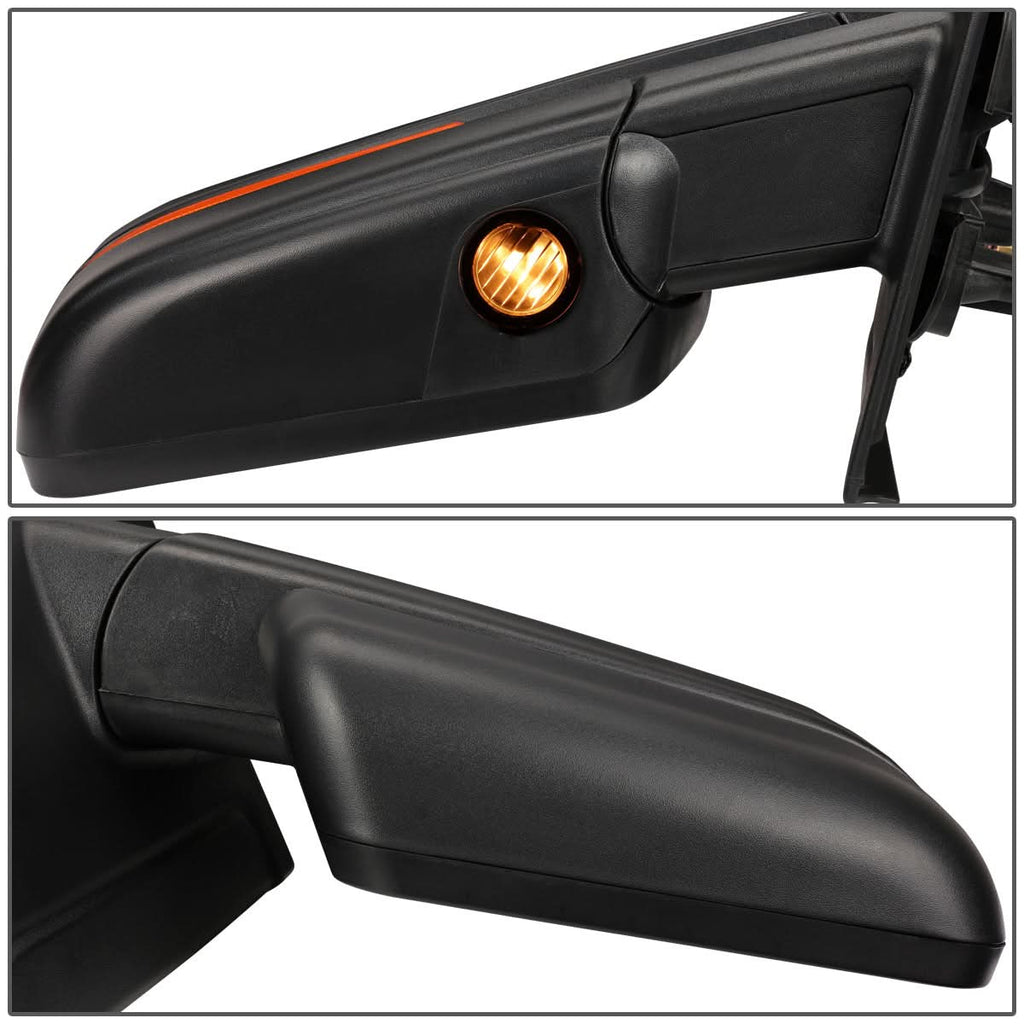 04-14 Ford F-150 Right Towing Mirror - Powered Heated Amber Signal