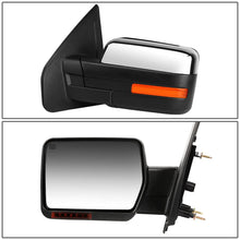Load image into Gallery viewer, 2004-2014 Ford F-150 Left Towing Mirror - Powered Heated Chrome