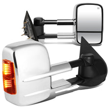Load image into Gallery viewer, 14-20 Chevy Silverado GMC Sierra Powered Heated Towing Mirrors Chrome
