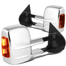 Load image into Gallery viewer, 14-20 Chevy Silverado GMC Sierra Powered Heated Towing Mirrors Chrome
