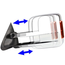 Load image into Gallery viewer, 14-20 Chevy Silverado GMC Sierra Powered Heated Towing Mirrors Chrome