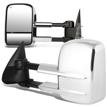 Load image into Gallery viewer, 1999-2002 Chevrolet Silverado GMC Sierra Towing Mirrors Chrome Heated