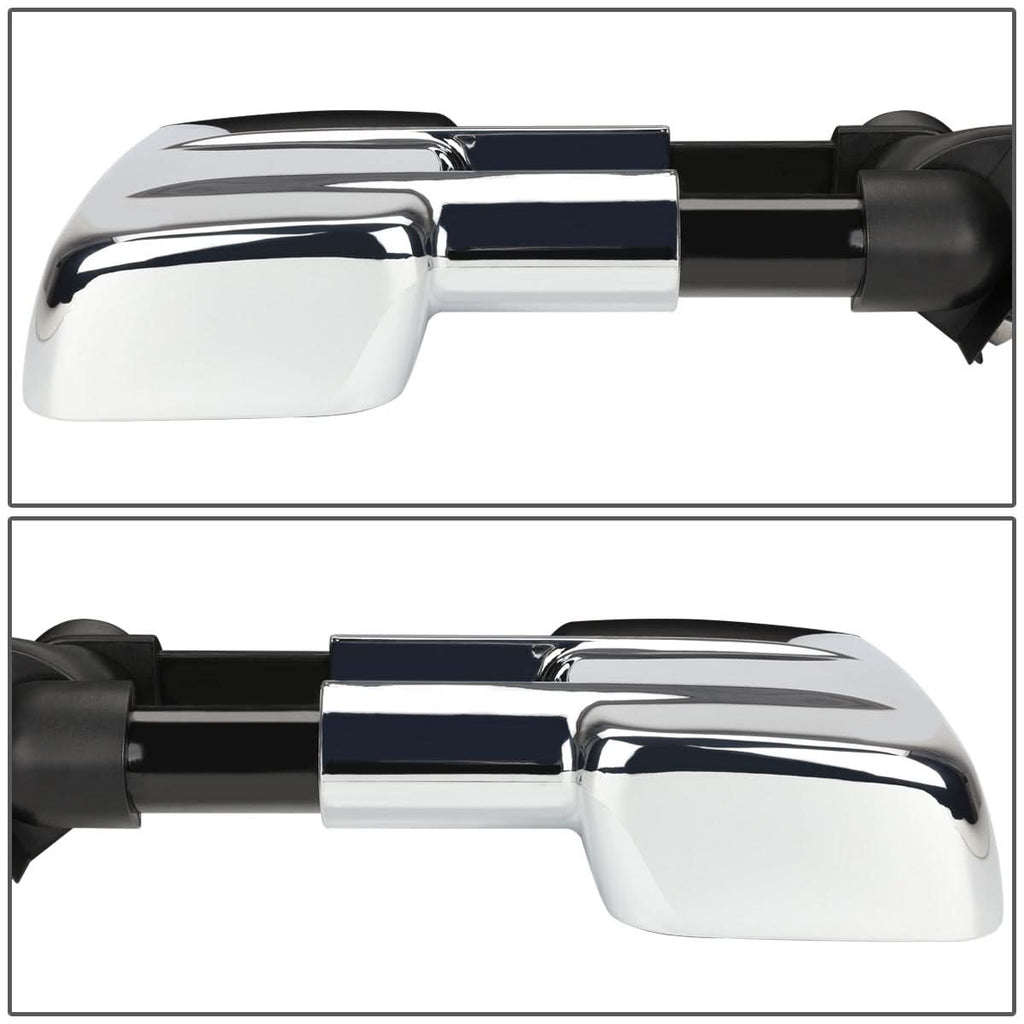 1999-2002 Chevrolet Silverado GMC Sierra Towing Mirrors Chrome Heated