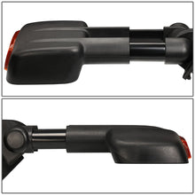 Load image into Gallery viewer, 99-02 Chevy Silverado GMC Sierra Towing Mirrors Heated Power Black Amber