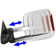Load image into Gallery viewer, 99-02 Chevy Silverado GMC Sierra Towing Mirrors Powered Heated Chrome
