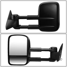 Load image into Gallery viewer, 88-02 Chevrolet C/K Power Towing Mirror Left Side Black