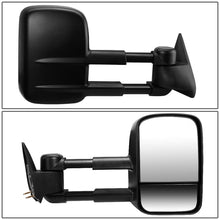 Load image into Gallery viewer, 88-02 Chevrolet C/K Manual Towing Mirror Right Side Black
