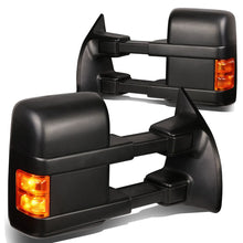 Load image into Gallery viewer, 2008-2016 Ford F-250 F-350 F-450 F-550 Super Duty Manual Towing Mirrors