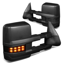 Load image into Gallery viewer, 99-06 Chevy Silverado GMC Sierra Powered Heated LED Towing Mirrors