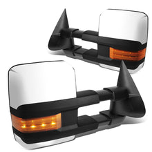 Load image into Gallery viewer, 99-06 Chevy Silverado GMC Sierra Powered Heated LED Towing Mirrors