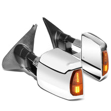 Load image into Gallery viewer, 2007-2016 Toyota Tundra Powered Heated LED Towing Mirrors - Chrome