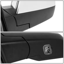 Load image into Gallery viewer, 14-18 Chevy Silverado GMC Sierra Towing Mirror Left Powered Heated Chrome