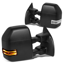 Load image into Gallery viewer, 08-16 Ford F-250 F-350 F-450 F-550 Powered Heated Towing Mirrors LED