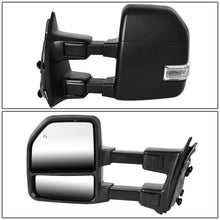 Load image into Gallery viewer, 08-16 Ford F-250 F-350 F-450 F-550 Powered Heated Towing Mirrors LED