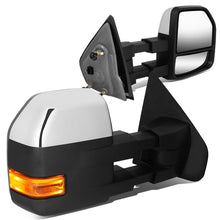 Load image into Gallery viewer, 2004-2014 Ford F-150 Manual Towing Mirrors w/ Puddle Light &amp; LED Signal