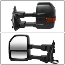 Load image into Gallery viewer, 08-16 Ford F-250 F-350 F-450 F-550 Manual Towing Mirrors w/ LED Signal