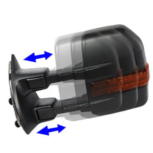 Load image into Gallery viewer, 08-16 Ford F-250 F-350 F-450 F-550 Manual Towing Mirrors w/ LED Signal