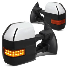Load image into Gallery viewer, 08-16 Ford F-250 F-350 F-450 F-550 Super Duty Manual Towing Mirrors LED
