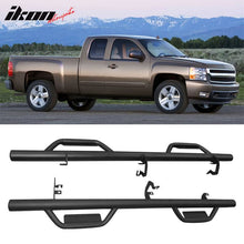 Load image into Gallery viewer, 2007-2019 Chevy Silverado Sierra 1500 Extended Cab Black Running Board