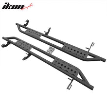 Load image into Gallery viewer, 2007-2018 Jeep Wrangler JK Black Running Boards Side Step Nerf Bar