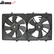 Load image into Gallery viewer, 2002-2007 Mitsubishi Lancer 2.0L Engine A/C Condenser Dual Cooling Fan