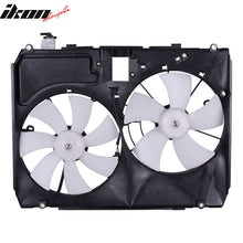 Load image into Gallery viewer, 2004-2005 Toyota Sienna 3.3L Engine A/C Condenser Dual Cooling Fan