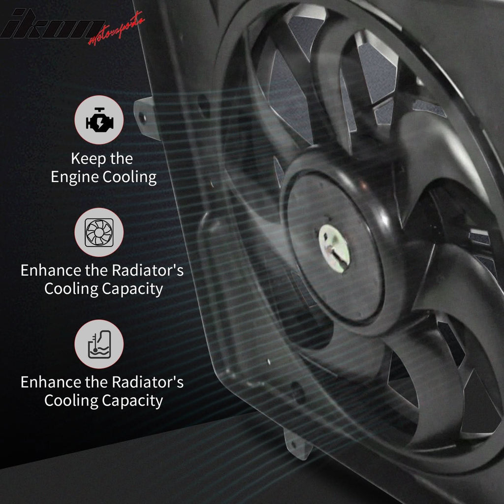 2014-2021 Mazda 6 2.5L OE Style Engine A/C Condenser Dual Cooling Fan