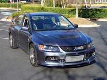 Load image into Gallery viewer, Mitsubishi Evolution 9 (Evo 9) Carbon Fiber Front Wind Splitter 2006-2007