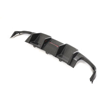 Load image into Gallery viewer, Audi A4 B8 S-Line / S4 Sedan Carbon Fiber Rear Bumper Lip With Brake Light 2008 - 2012