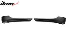 Load image into Gallery viewer, Fits 09-12 BMW E90 328I 335 2 Piece Front Bumper Lip PP + Splitter PU