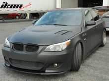 Load image into Gallery viewer, Fits 09-12 BMW E90 328I 335 2 Piece Front Bumper Lip PP + Splitter PU
