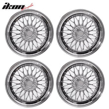 Load image into Gallery viewer, (4) 19X9.5 +40 5X114.3 / 5X120 Step Lip Deep Dish Mesh Wheels Rims
