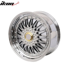 Load image into Gallery viewer, (4) 18X8.0 +35 5X114.3 / 5X120 Step Lip Deep Dish Mesh Wheels Rims