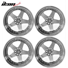 Load image into Gallery viewer, (4) 18X9.0 +30 5X100 / 5X114.3 Step Lip 5 Spoke Wheels Rim Replacement