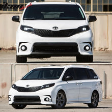 Load image into Gallery viewer, 2011-2016Â Toyota Sienna SE Pre Cut Front Bumper Vinyl Accent Trim