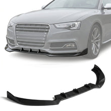 Load image into Gallery viewer, 2012–2015 Audi RS5 8T Coupe / Convertible Front Bumper Lip Spoiler – Carbon Fiber