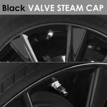 Load image into Gallery viewer, RT 007 Knurled Valve Caps - Black