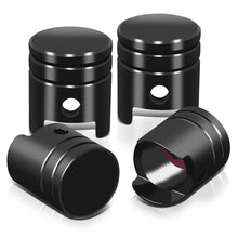 Load image into Gallery viewer, Piston Head Style Valve Caps - Black