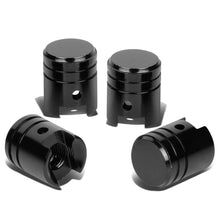 Load image into Gallery viewer, Piston Head Style Valve Caps - Black