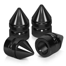 Load image into Gallery viewer, Spiked Black Valve Caps - RT 011 Style
