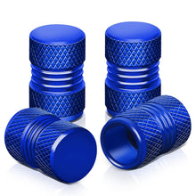 Load image into Gallery viewer, RT 024 Two Grip Top/Bottom Blue Valve Caps