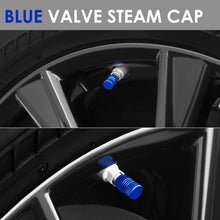 Load image into Gallery viewer, RT 024 Two Grip Top/Bottom Blue Valve Caps