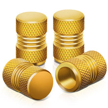 Load image into Gallery viewer, RT 024 Two Grip Top/Bottom Gold Valve Caps