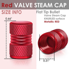 Load image into Gallery viewer, Two Grip Top/Bottom Valve Caps - Red